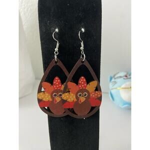 Thanksgiving Turkey earrings